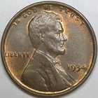 1934-P Lincoln Wheat Cent - Uncirculated RB (Lot#10)