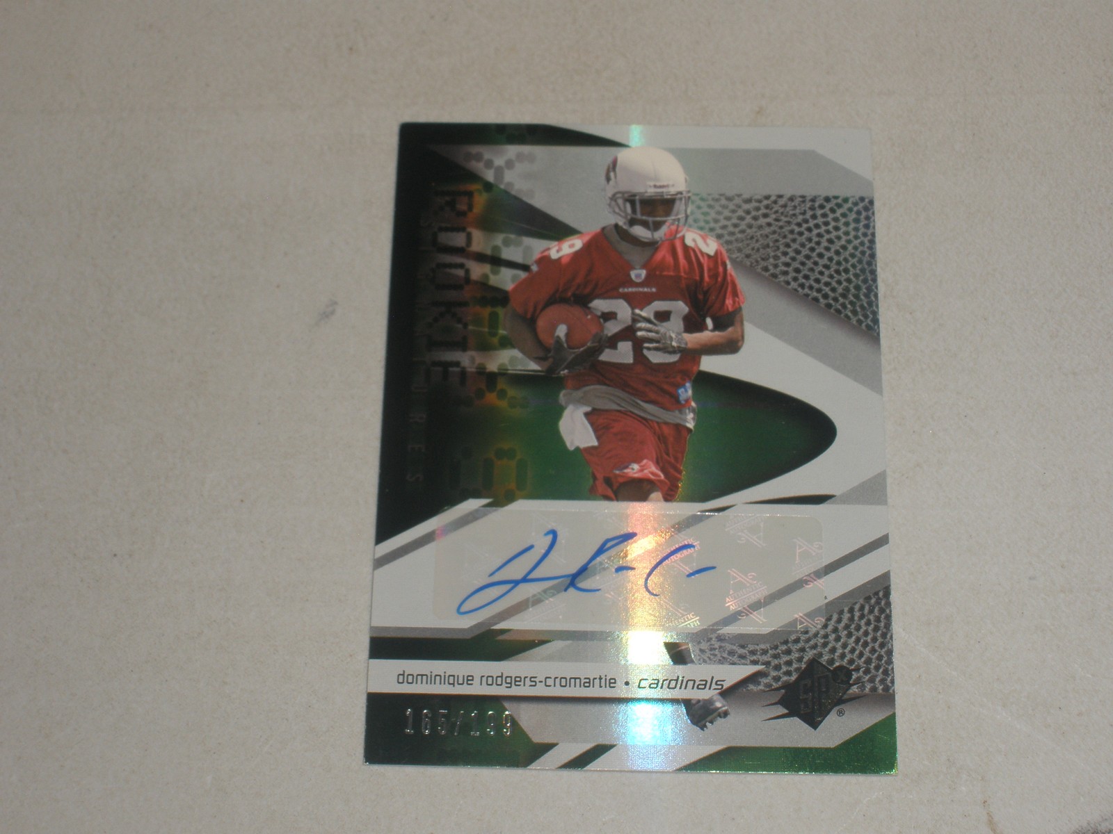 Dominique Rodgers-Cromartie Spx #203 Autograph