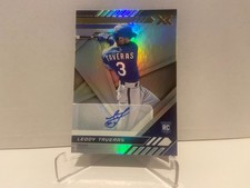 2021 Panini XR Autographs #18 Leody Taveras RC