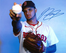 Luis Perales Signed Autographed 8x10 photo Boston Red Sox