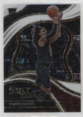 2023 Panini Select Courtside White Disco Prizm 24/75 Emoni Bates Rookie RC 1d59
