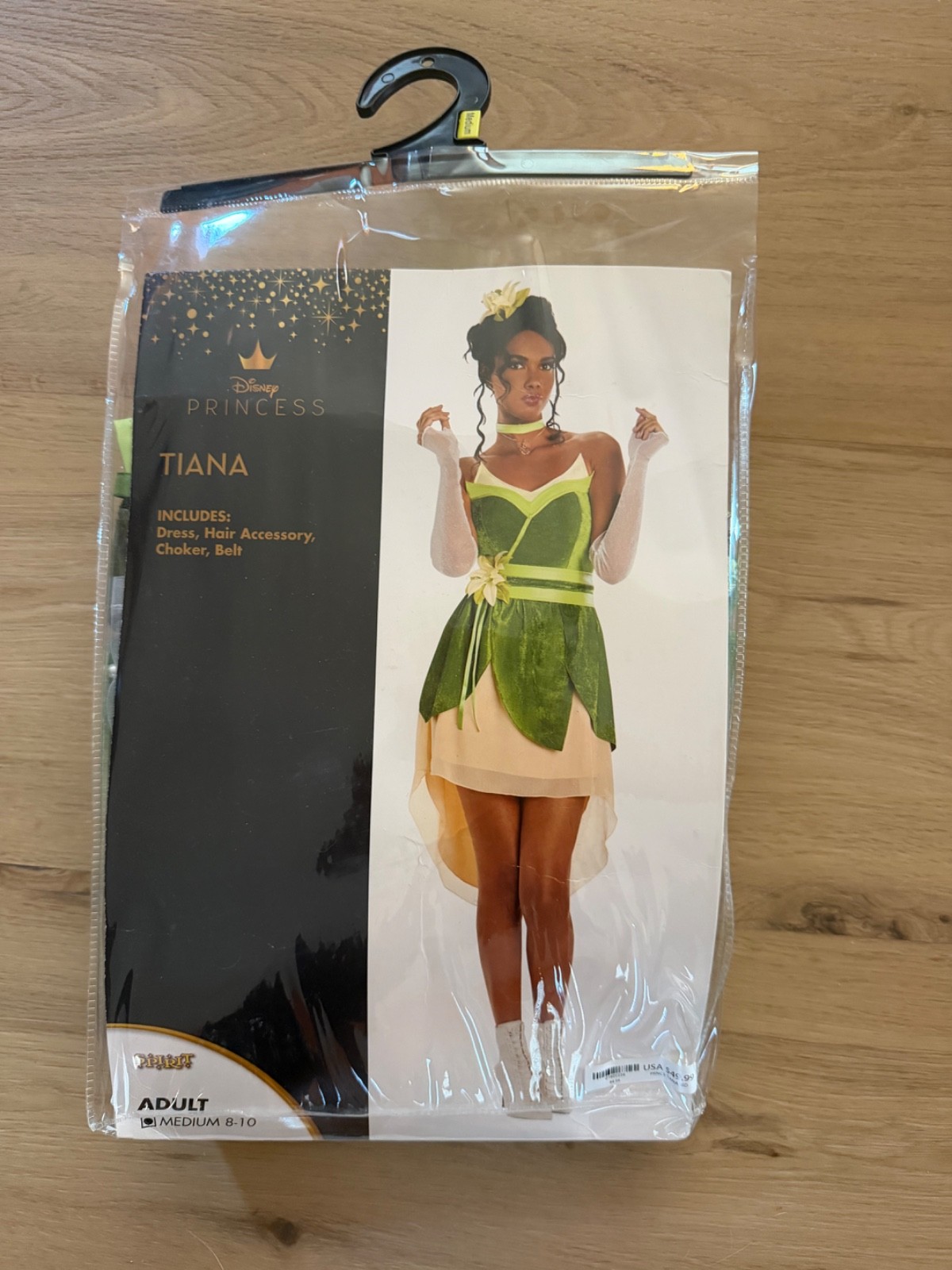 Disfraz de princesa Tiana Disney para adulto