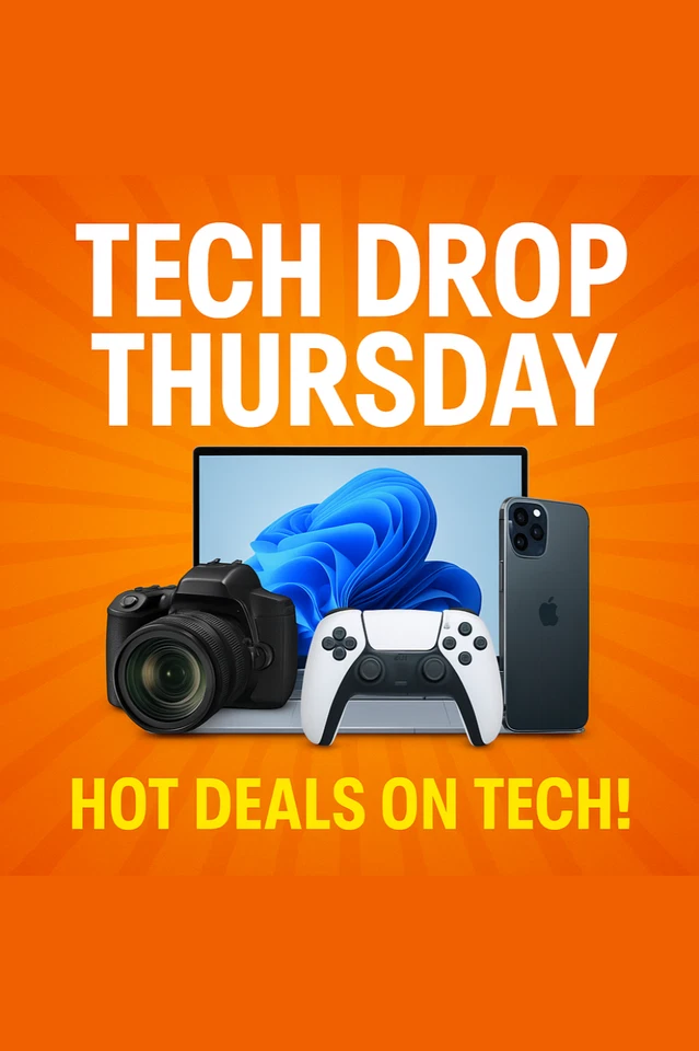 Live Tech Drop - Low Starts, Latest Stock & Exclusive Live Deals
