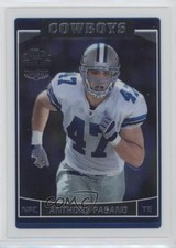 2006 Topps Chrome Special Edition Rookie Anthony Fasano #249 li3