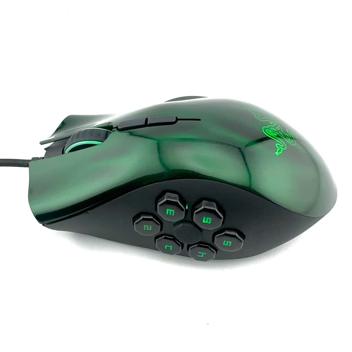 Razer Naga Hex MOBA Green PC Gaming Mouse RZ01-0075 | eBay