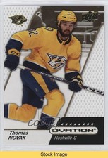 2023-24 Upper Deck Ovation Gold Foil Thomas Novak #49 READ 8tn
