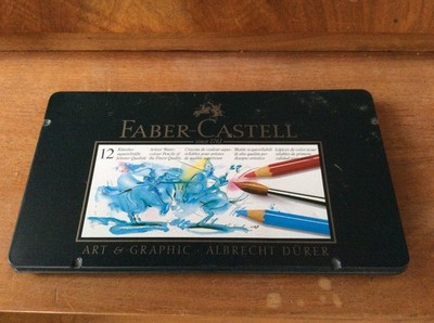 Faber-Castell Aquarellstifte Albrecht Dürer, 12er Set Metalletui
