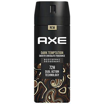 Axe Dark Temptation Smooth Chocolate 72Hr Body Spray Deodorant, 5oz