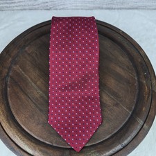 BROOKS BROTHERS 346 Tie Stain Resistant Made In USA Woven In ITALY Silk Elegant