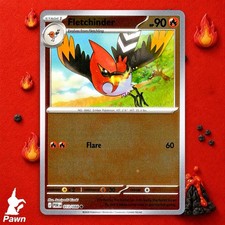 Fletchinder Reverse Holo 13/88 Perfect Order Common Pokemon TCG Card Near Mint