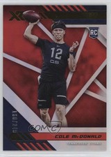 2020 Panini XR Rookie Red 160/249 Cole McDonald #186 0b3