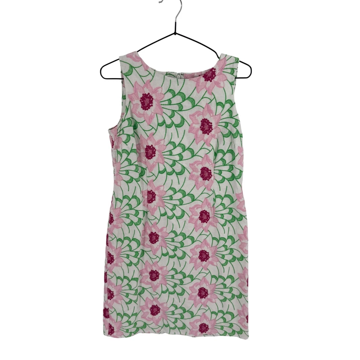 open lace back dress Talbots Plus Pink Citrus Print Smocked Back Dress- Size 20W (sold out  The  Saved Collection