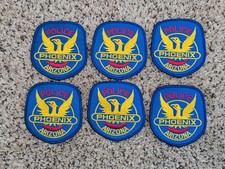6 Phoenix Arizona Police Shoulder Patches