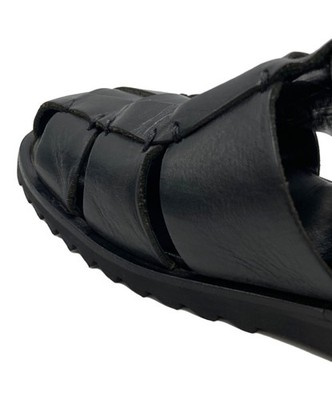 PARABOOT PACIFIC Gurkha Sandals/ Black/ Size: 41 | eBay