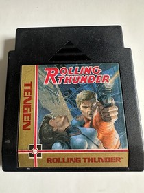 Rolling Thunder Nintendo NES Authentic Original Cartridge Tested Namco Tengen