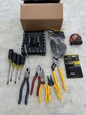 Klein Tools 5300 Tool Set with Tool Belt and Leather Pouch, 12-Piece (INC VAT)