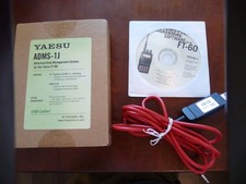 RT Systems ADMS-1J Data Management for Yaesu FT-60, USB Programming Cable & CD