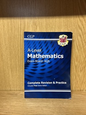 CGP AQA A-Level Mathematics Complete Revision And Practice book (2F)