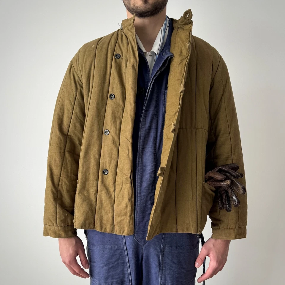 Chaqueta 'Telogreika' vintage de la Unión Soviética de la URSS de los años 70 Foto 4 de 4