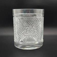 Ralph Lauren Safari Whisky Glass Lion Crest Drink Glassware Double Old Fashioned
