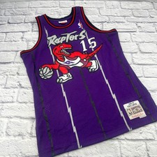 Mitchell Ness NBA Toronto Raptors Vince Carter 15 Hardwood Classics Jersey M