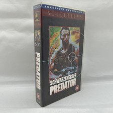 Predator VHS Tape Vintage 20th Century Fox Selections 1988 Genuine PAL Cassette