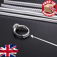 4-Pcs Transparent Spiral Ring Size Adjuster Set