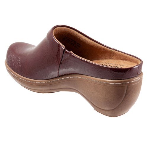 Softwalk Madison S2056-671 Womens Burgundy Narrow Leather Clog Flats Shoes 11 - Bild 5 von 8