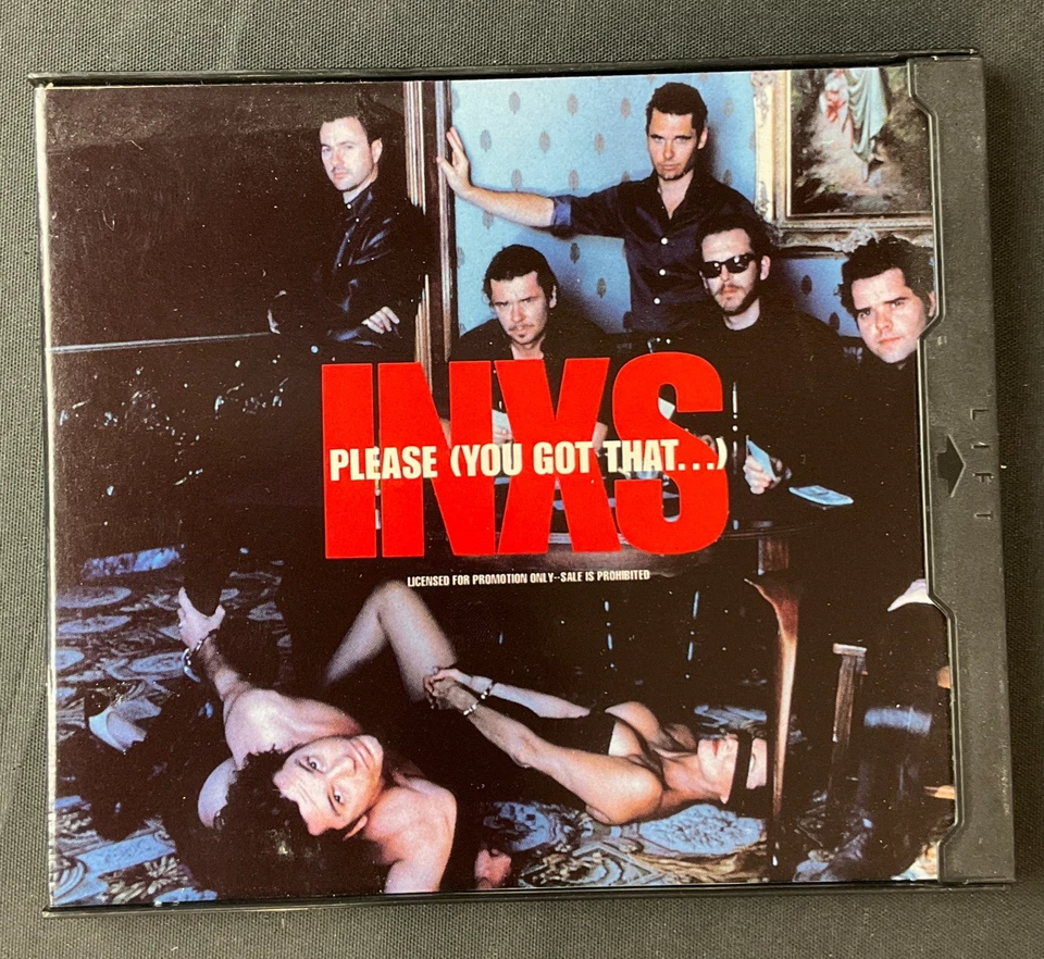 1993 INXS: Please (You Got That...) VG+ Single PROMO CD w/FLP Case Atlantic US! - Image 4 of 4