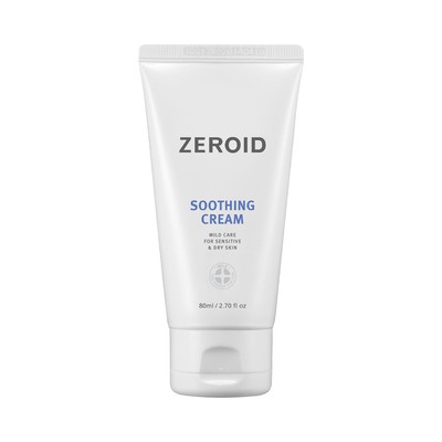 ZEROID Hypoallergene Beruhigungscreme für empfindliche und trockene Haut 80ml