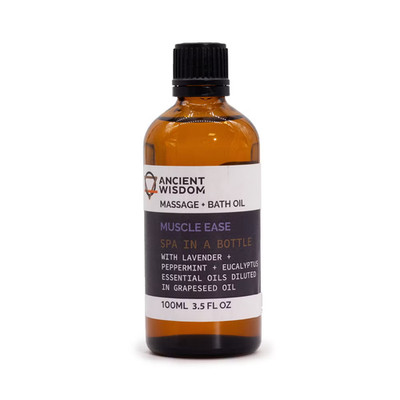 Muskel entspannendes Massageöl - 100% natürlich- 100ml - Ancient Wisdom