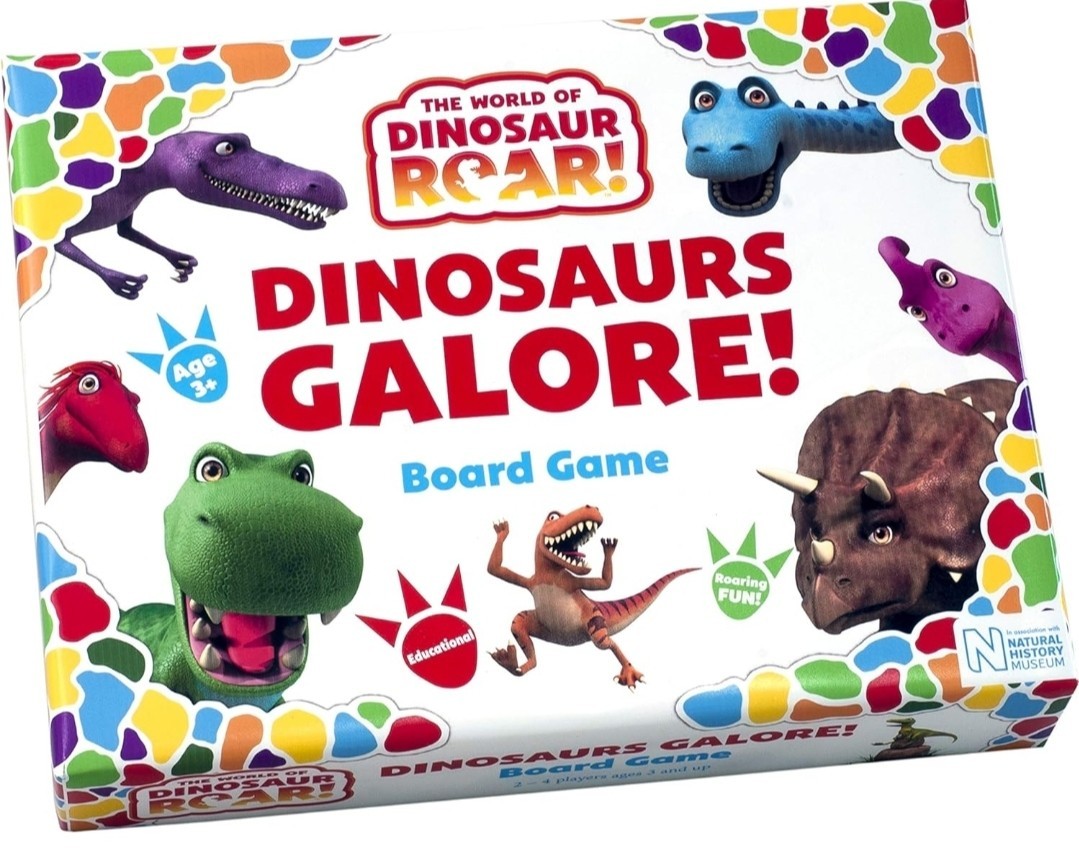 Dinosaurs Galore Board Game Dinosaur Roar Educational Toy Learning Gift For Kids