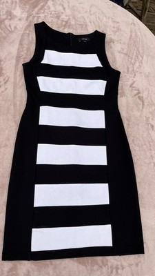 Comma Kleid Gr. 36, schwarz/weiss, stretchig, nur 1 x getragen, wie neu