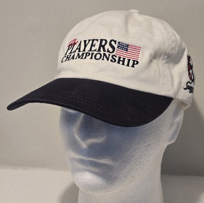 Vintage Imperial Players Championship Strapback Hat Cap White TPC Sawgrass Golf 