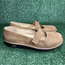 Alegria Paloma Womens Size 40 / 9.5 - 10 Brown Glitter Mary Janes