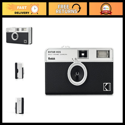 Reusable Half Frame Film Camera - 35mm, Focus-Free, Lightweight, Easy-to-Use