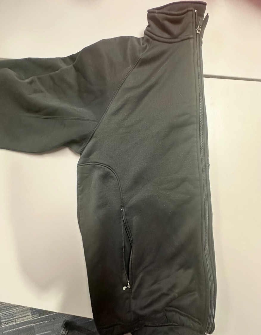 Under Armour Men's ColdGear Full-Zip Fleece Jacket - Black - Size Medium - Chest thumbnail 5