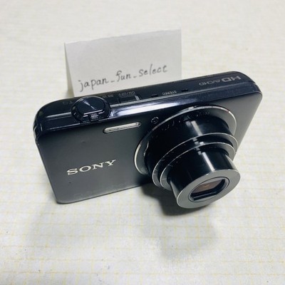 Sony Cyber Shot DSC-WX50 Black Digital Camera 16.2MP 5x Zoom Full HD Japanese