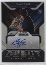 2022 Panini Prizm Debut Signatures Silver Prizm Bryce Elder #DS-BE Auto 0rd2