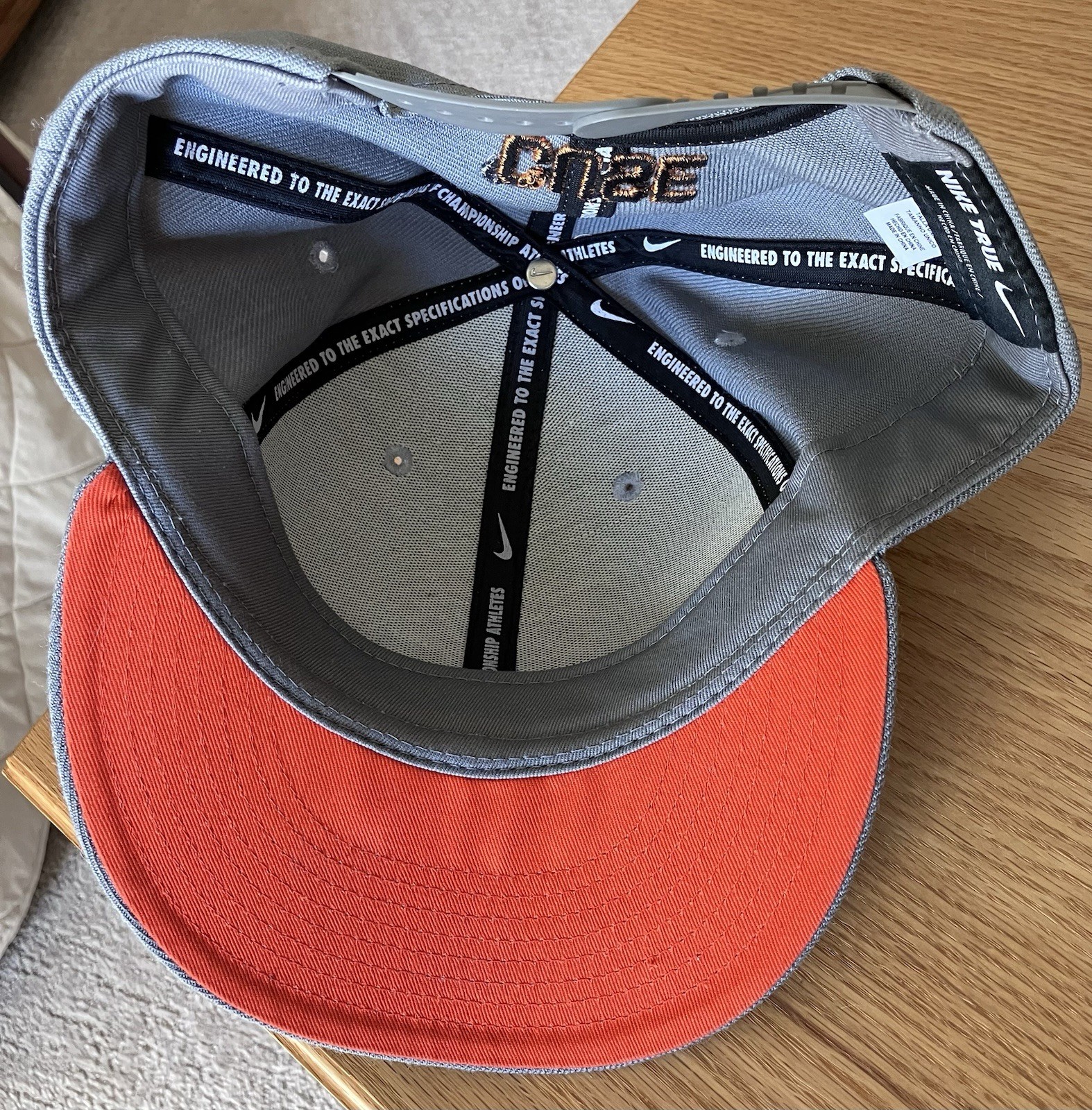 Two Syracuse Orange Sport Caps- A Starter Cap & A Nike Cap                (2091) thumbnail 3