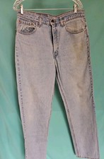 Vintage Levis Jeans Mens 34x32 (Fits 32x32) Blue Lightwash 505 90s USA MADE