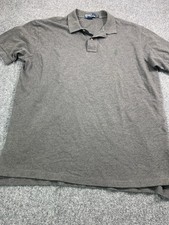 Polo Ralph Lauren Shirt Mens XL Short Sleeve Golf Casual Gray