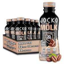 Jocko Fuel M lk 30g Grass Fed Protein Shakes - No Added Sugar Protein Drinks K
