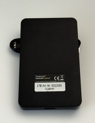 Intenso Memory Drive - 2, 5' External hard drive 2 TB Mechanische Festplatte 2T 