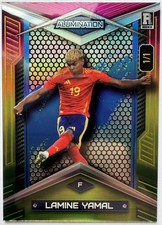 2024 Wild Card - Lamine Yamal Rookie Alumination /1 (RC). rookie card picture