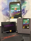 Pinball - Nintendo NES - Authentic, CIB w / Manual & Foam