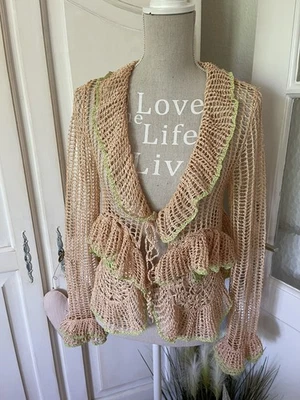 Zara Häkelstrickjacke - Bild 1 von 4