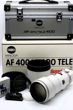 [Fast unbenutzt] MInolta AF Apo Tele 400mm f/4.5G High Speed Objektiv Sony...