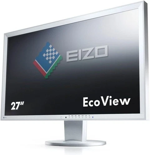 EIZO FlexScan EV2736W-GY 27" WQHD LCD Monitor DVI-D DP Gut
