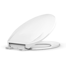 Toilet Seat Elongated,Toilet Seat with Quick-Release And Quick-Attach, Plasti...